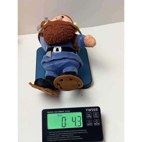 1999 CVS STUFFINS Rudolphs Island Of Misfit Toys YUKON CORNELIUS 7” Doll Plush - Picture 10 of 11